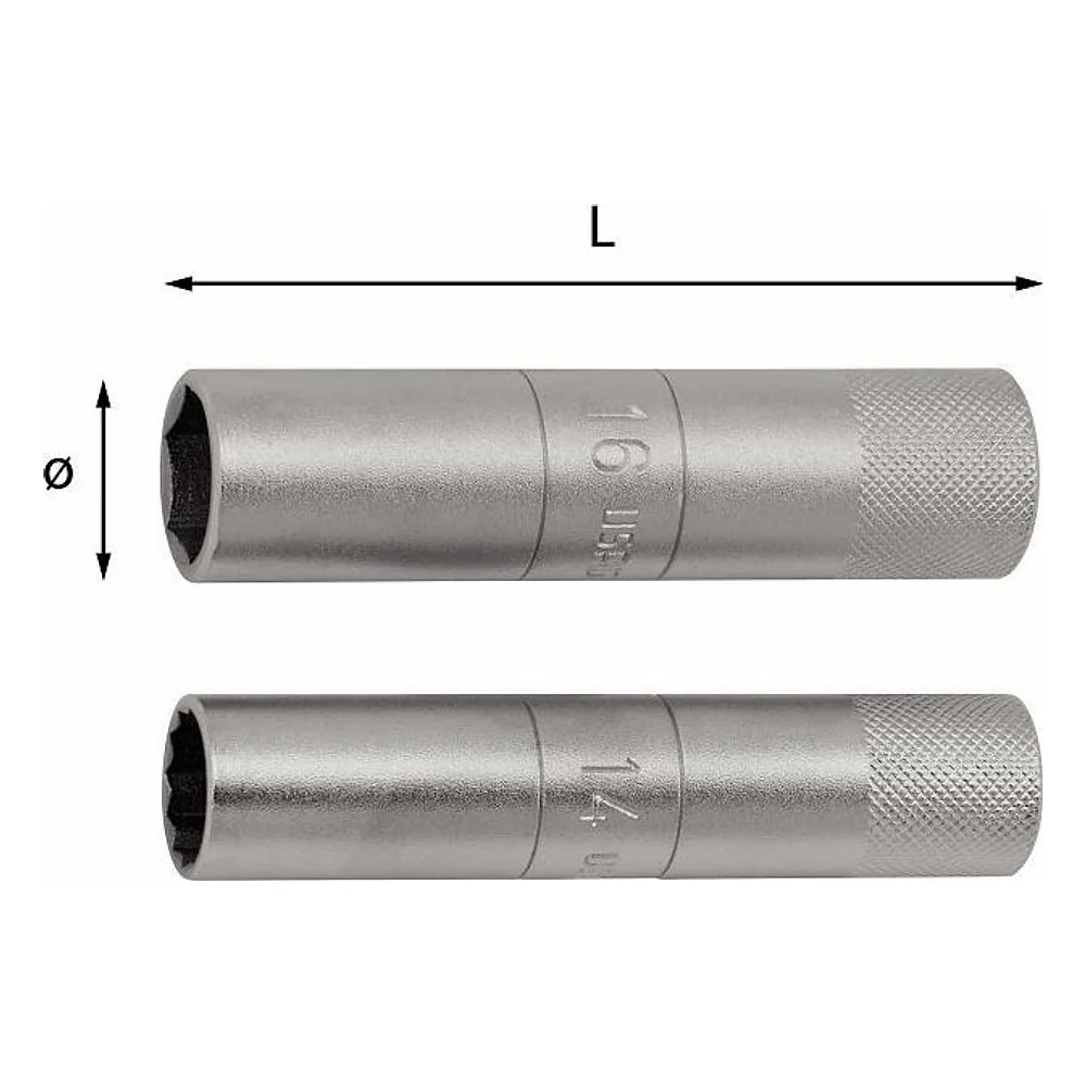 Chiave a Bussola per Candele 279 3/8 14L Usag – cod. U02791012