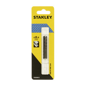 Stanley STA50015 Punta HSS 2,5 mm 3 PZ