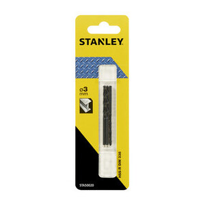 Stanley STA50020 Punta HSS 3 mm 3 PZ