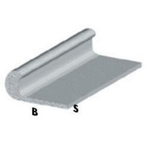 Profilo Argento H.200 cm Unghietta 18X1 mm