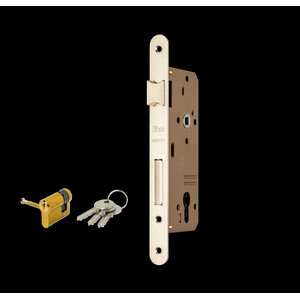 Iseo 200N Serratura Inf P/Legno C/Cil 2 Mand E70