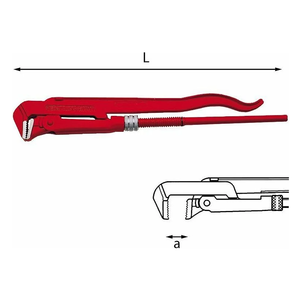 Giratubi Modello Svedere con Ganasce a 90° Diritte 305 N Usag – cod. U03050004