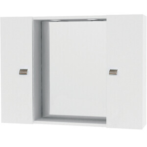 Specchio da Bagno 198 a 2 Ante Bianco