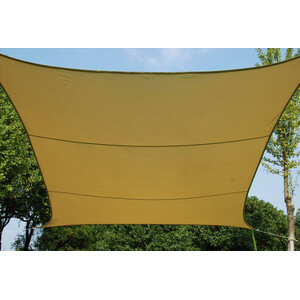 C Tenda Vela Ombreggiante Quadr Hdpe 5X5 Beige