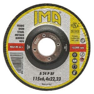 Ima Disco P/Ferro P/Sbavare D 115X6,4 mm