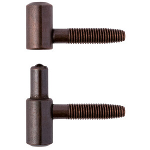 Cerniera Anuba Acciaio Bronzato D 13MM