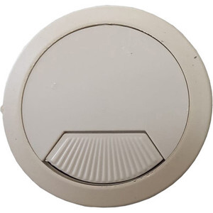 Bocchetta Passacavi D 60 mm Plastica Grigio