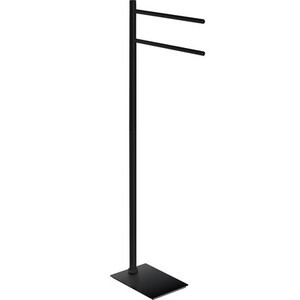 Gedy Trilly Piantana Portasalviette Nero Matt