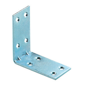 Piastrina a 8 Fori 169 Angolo Zincata 50X2X50 mm
