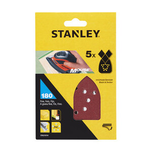 Stanley STA31014 5 Fogli Velcro P/Mouse 180G