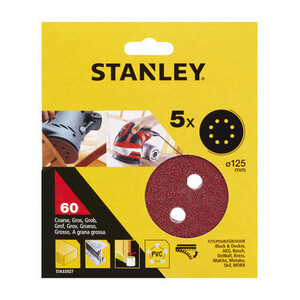 Stanley STA32027 5 Dischi Vel Rot Orb D 125 60G
