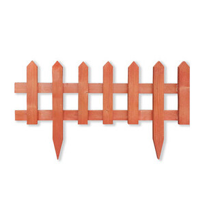 C Bordura da Giardino in Legno 60X1X35CM
