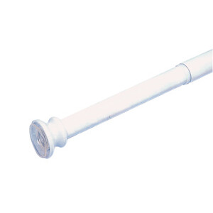 Telaio Tenda Doccia Estensibile 110/200 cm Bianco