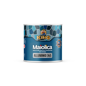 Smalto Maiolica Alluminio 345 100 G