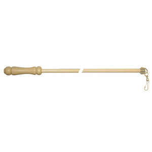 Frusta in Legno P/Tenda 125 cm Naturale