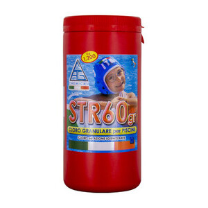 Cloro P/Piscina in Polvere STR60GR 1,2 kg