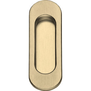 Maniglia Ovale P/Porta Scorr S/Foro Ott Luc