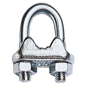 Morsetto P/Fune Acciaio D 3 mm Export