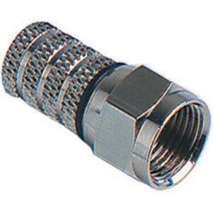 Connettore a Vite Tipo F P/Cavo Sat TV 6,40MM
