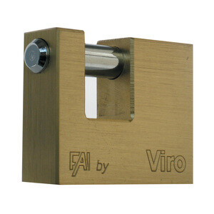 Viro 508 Lucchetto Fai P/Serranda 60MM Ottone