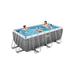 Piscina Power Steel C/Telaio e Acces 412X201X122 56722