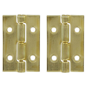 Cerniera Acciaio Ottonato 10 x 15 mm