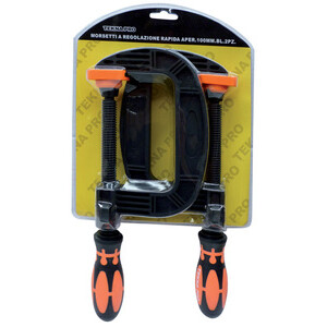 Morsetto a Regolazione Rapida Aper 50 mm BL 2 PZ