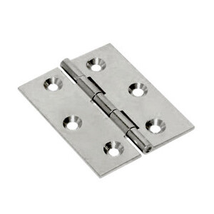 Cerniera Fresata Piana Nichel Satin 40X35MM