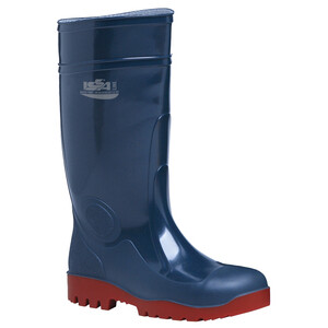 Stivali di Sicurezza Nitrile Blu/Rosso N.43