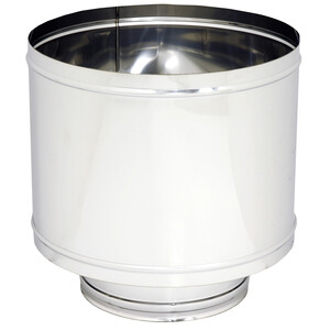 Fumaiolo a Botte Inox Aisi 304 D 8 cm