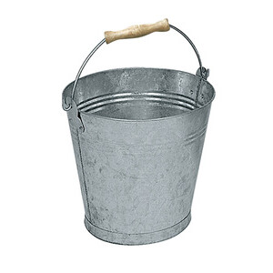 Secchio Zincato 15 L D 30XH29 cm 1,08 kg