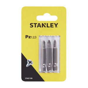 Stanley STA61180 3 Inserti 48MM PZ 1-2-3