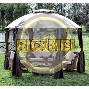C Set Teli Laterali P/Gazebo Casablanca/Gotic