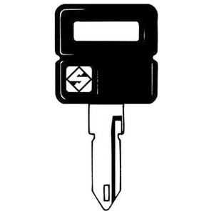 Silca NE55FP Chiave Auto Testa Plastica Acciaio