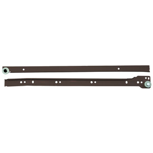 Guida P/Cassetti Acciaio 40 cm Laccato Marr