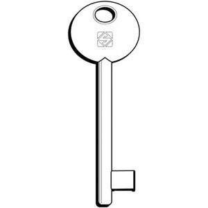 Silca 6P2D Chiave Patent Pari Ottonata