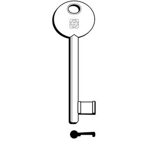 Silca 6P3S Chiave Patent Disp Nichelata