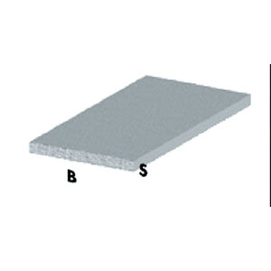 Profilo Cromo H.200 cm Piatto 25X2 mm