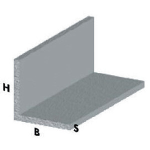 Profilo Cromo H.100 cm Angolare 25X25X1 mm