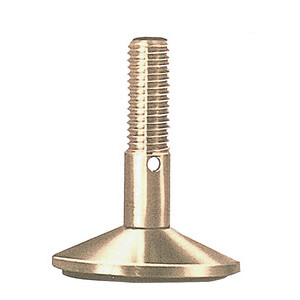 Piedino Regolabile Ottone MA12 x D 40 mm