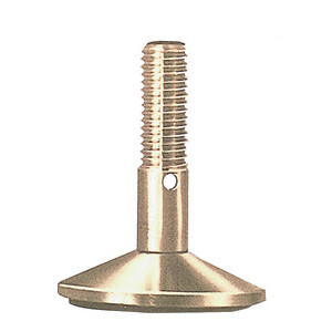 Piedino Regolabile Ottone MA12 x D 50 mm