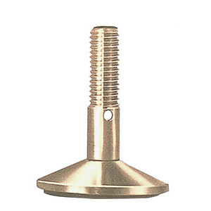 Piedino Regolabile Ottone MA12 x D 60 mm