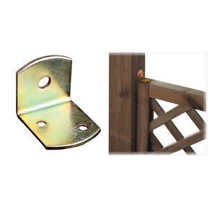 Piastra 731 Angolare Pannelli Acc Trop 30X30X37 mm