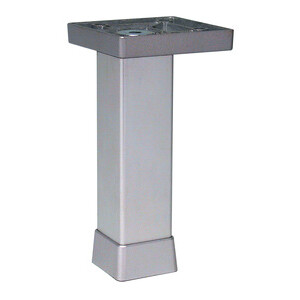 Piedino Regolabile Allum 120 mm P0702-Z Argento