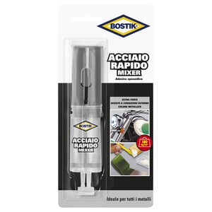 Bostik Acciaio Rapido Mixer Adesivo 24 ml Blister