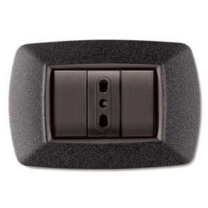 Placca Life Living Plast Grigio Notte Vulcan 3P