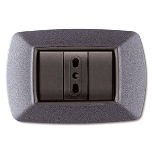 Placca Life Living Plast Grigio Chiaro Vulcan 3P