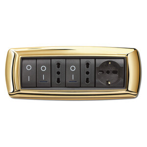 Placca Life Living Plast Oro 7P