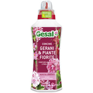 Gesal Concime Gerani e Piante Fiorite 750 ml