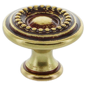 Pomolo Ottone 24404 D 25 mm Patine'